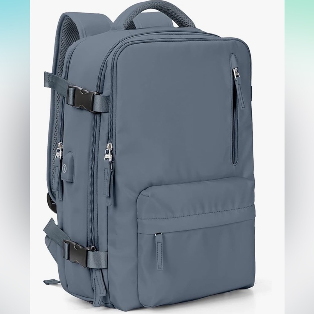 Blue Grey Backpack